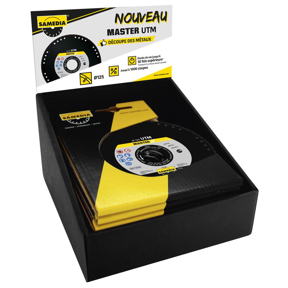 Disque MASTER UTM - Ø125MM - Métal