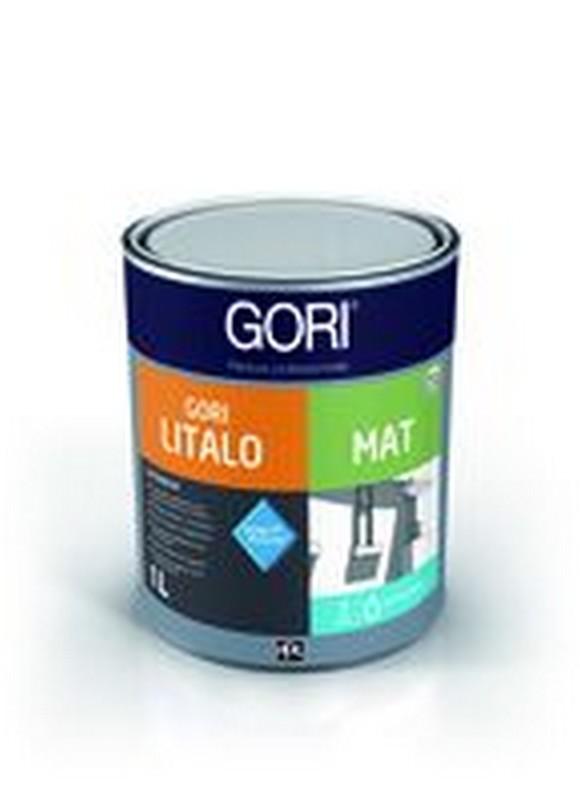 Peinture acrylique GORILITALO Façades classique mat blanc calibré 1L