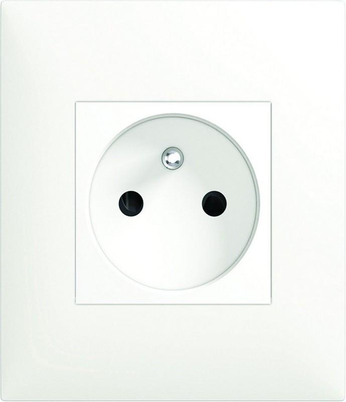 Prise électrique Legrand Chambord Bakélite - 2 Pôles + Terre, Neuve
