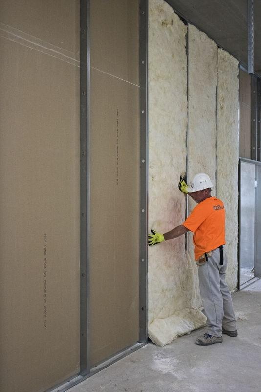 Rouleau en laine de verre PAR PHONIC - 10,8m x 0,60m x 60mm 