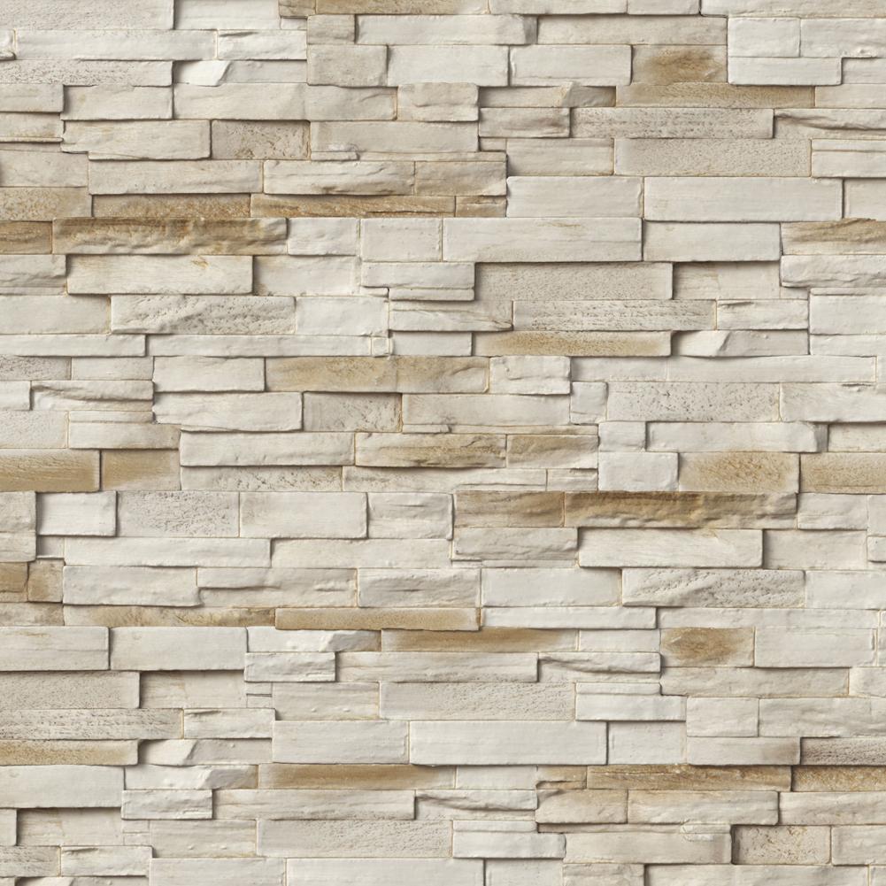 Parement Z GAIA L.44x Ht15cm LHT47cm ép.3cm - Coloris Ton Naturel