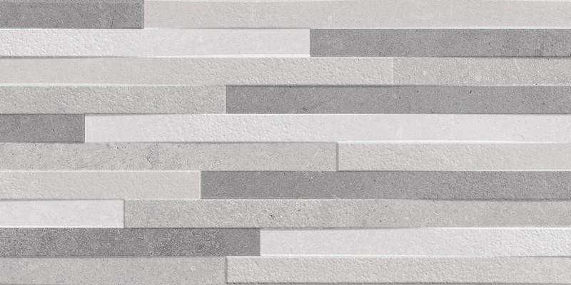 Carrelage mural faïence NEXUS 30x60cm ép.8,5mm - Rectifié - Décor Relieve Pearl