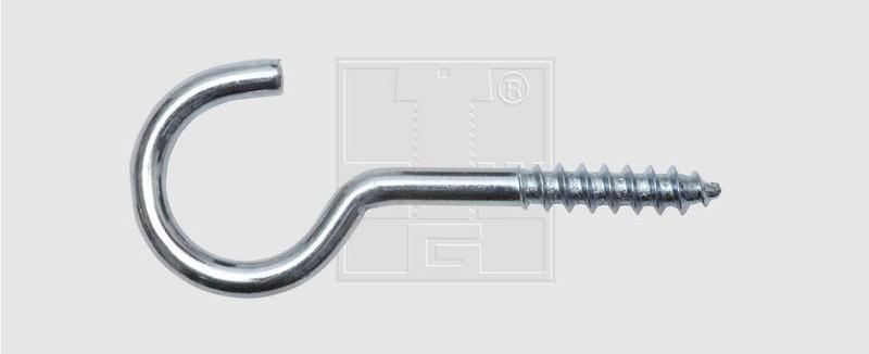 CROCHET P. PLAFOND ZINGUE 60 mm - P/4