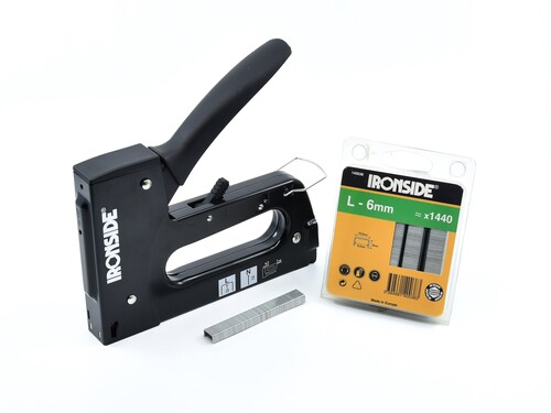 Agrafeuse 2 en 1 - Agrafe clou- Ironside
