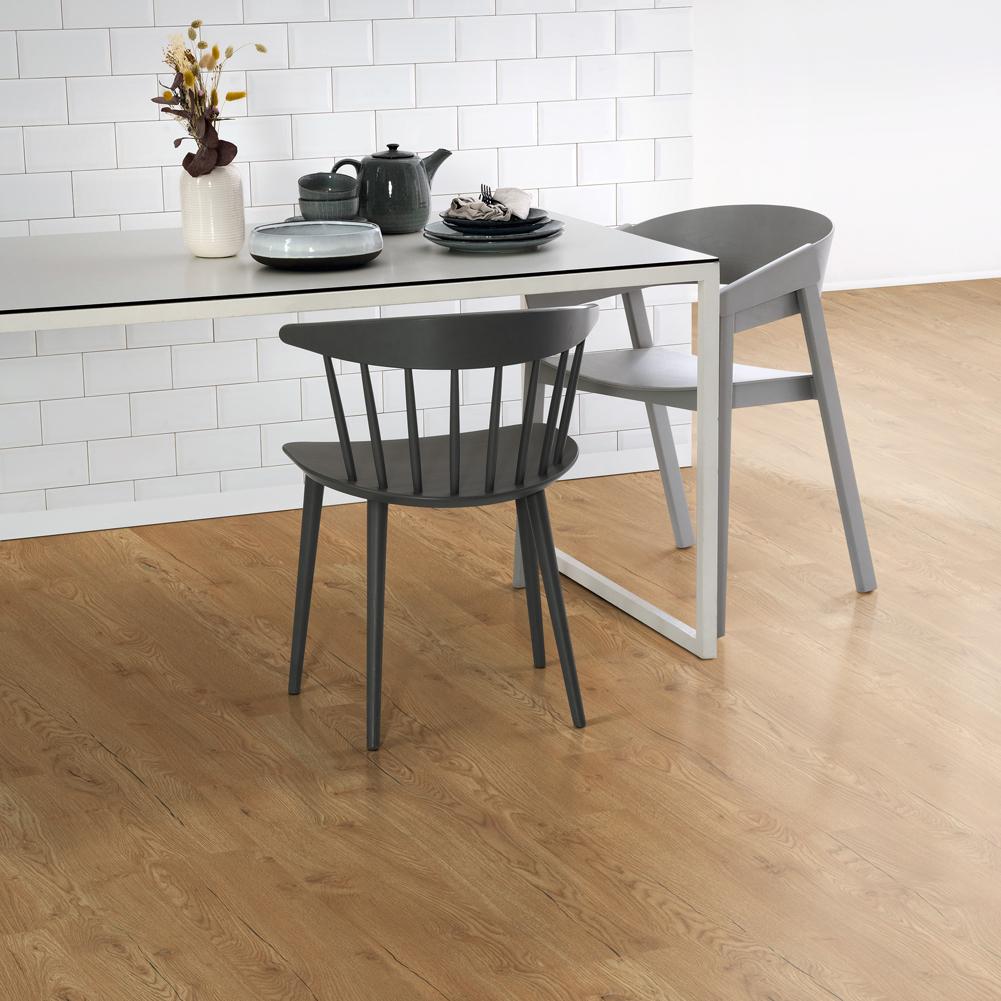 SOL STRATIFIE CLASSIC 8MM CLASSE 32 1292 X 193MM 4 chanfreins EPL144 Ch?ne Olchon miel