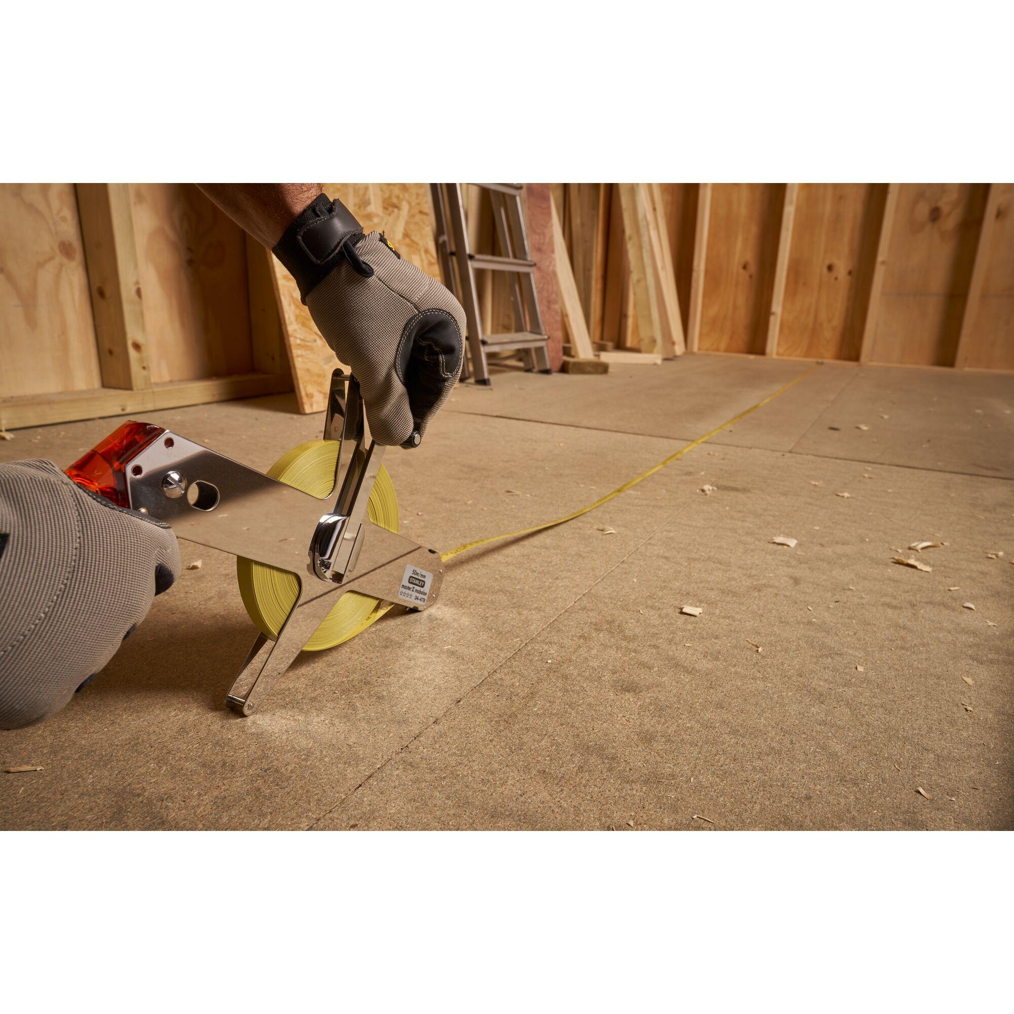 Mesure longue ruban acier MABOLON MASTER II- 50M x 12,7MM - Stanley