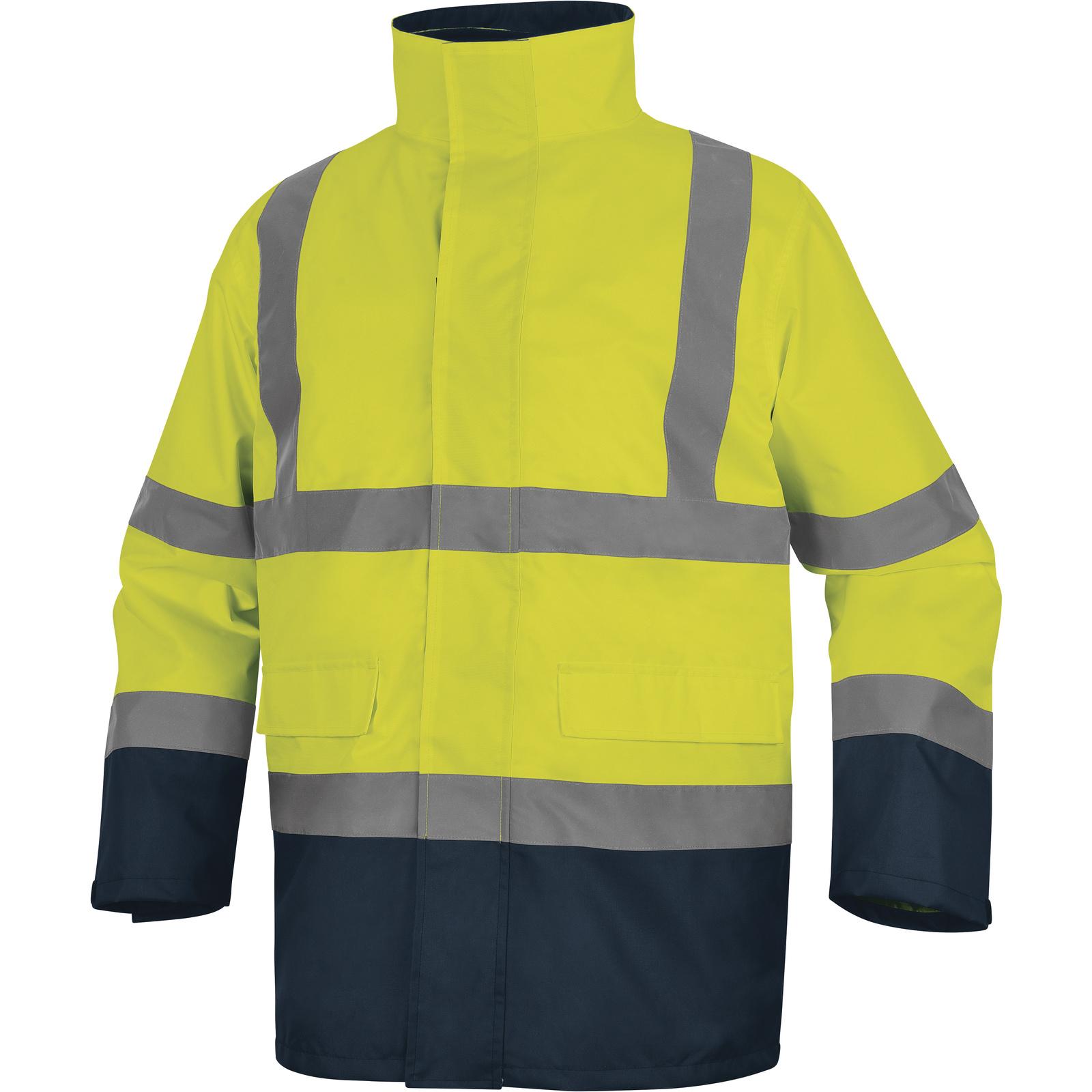 Parka SPEED - Haute visibilité - Jaune Fluo/Bleu Marine - T.XL