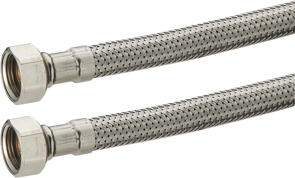 FLEXIBLE ALIM. INOX FF 3/8-1/2 30CM DN8