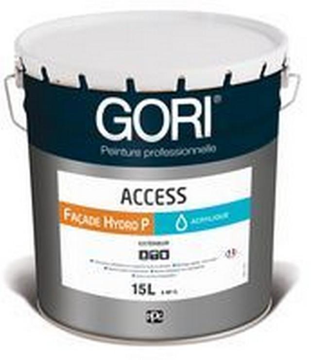 Peinture acrylique GORIACCESS Façades classique mat blanc 15L
