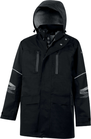 PARKA GRAFIZ - Imperméable - Noir - T.L