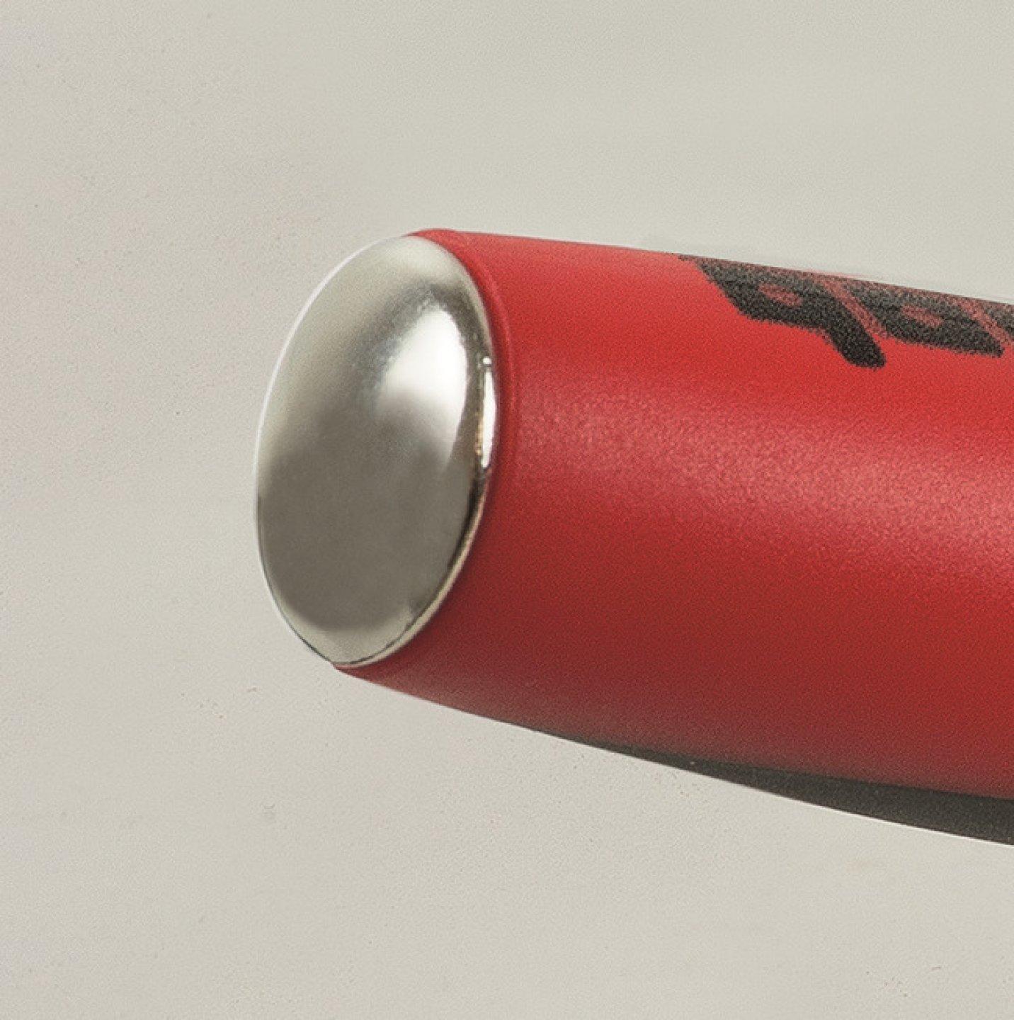 Truelle carrée avec manche bi-matière – 20CM