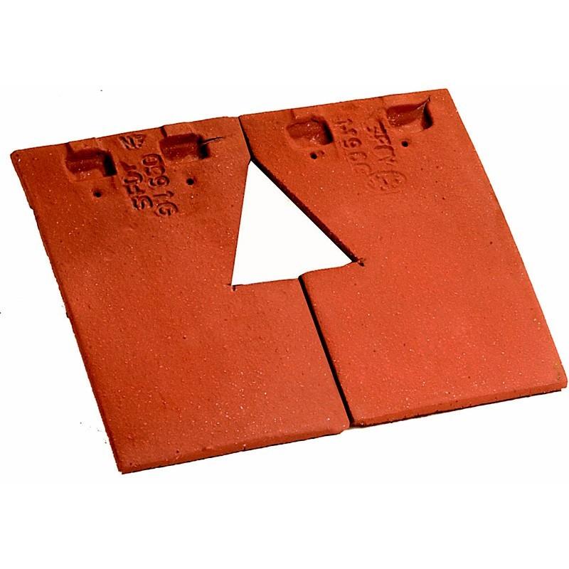 BI-TUILE DÉCOUPE POUR TUILE CHÂTIÈRE PASSE BARRE RECTANGULAIRE CHEVREUSE