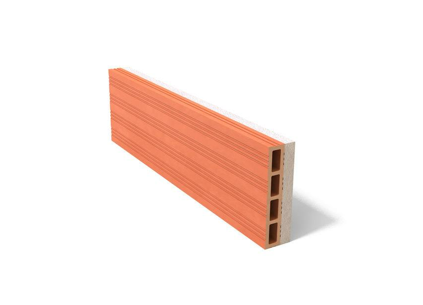 Planelle terre cuite RMAX  - long. 60cm x larg. 5 cm x haut. 17cm