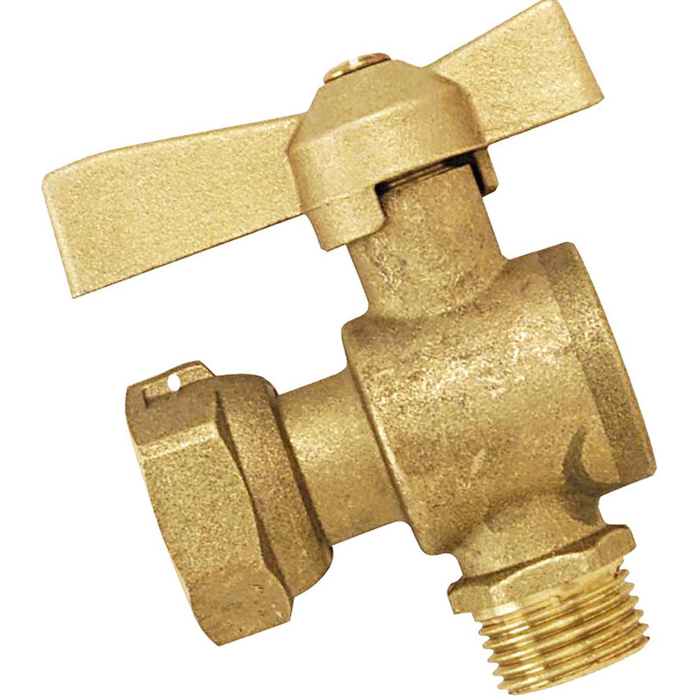 Vanne 1/4 tour équerre avant compteur F20x27M20x27