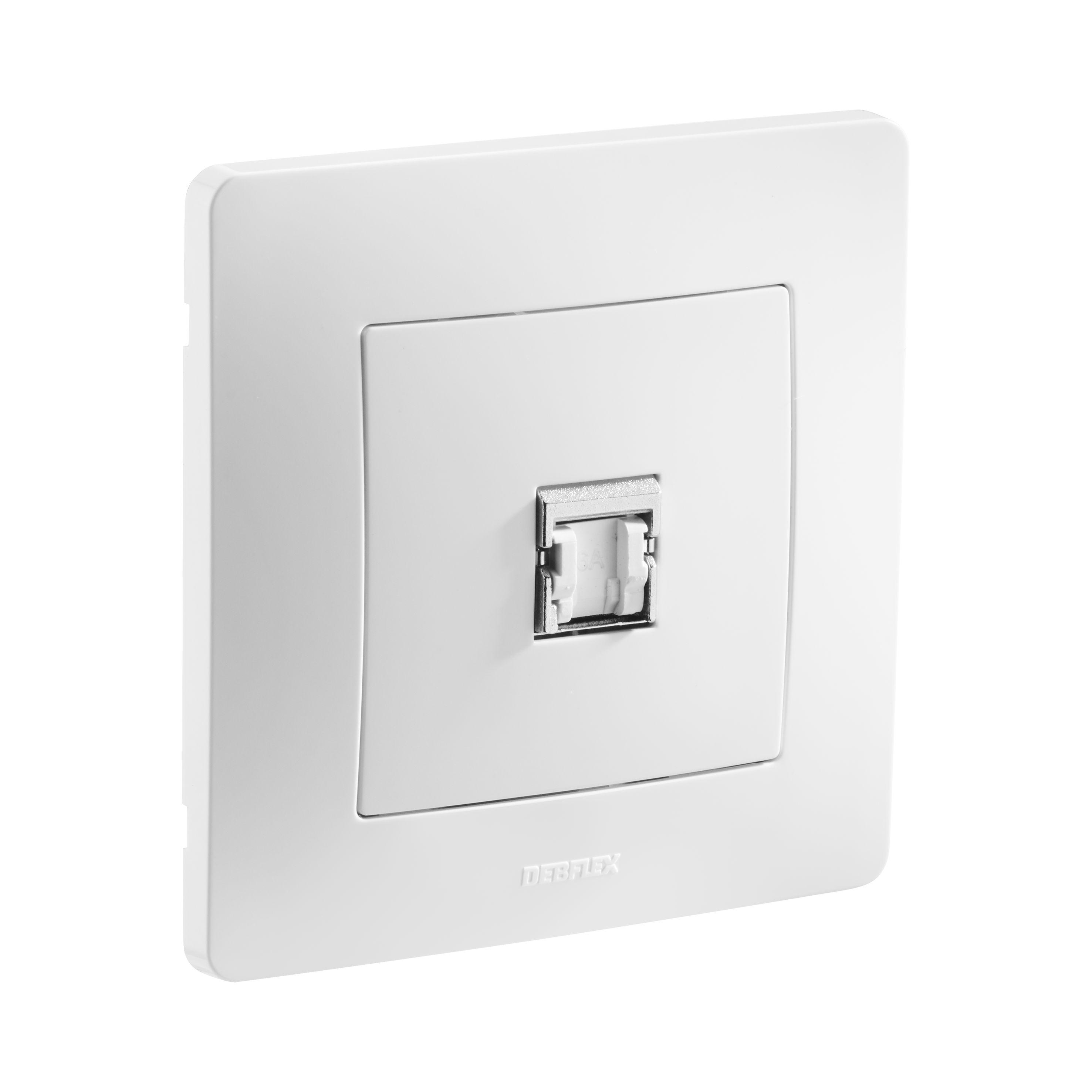 PRISE RJ45 CAT6 BLANC - CALY