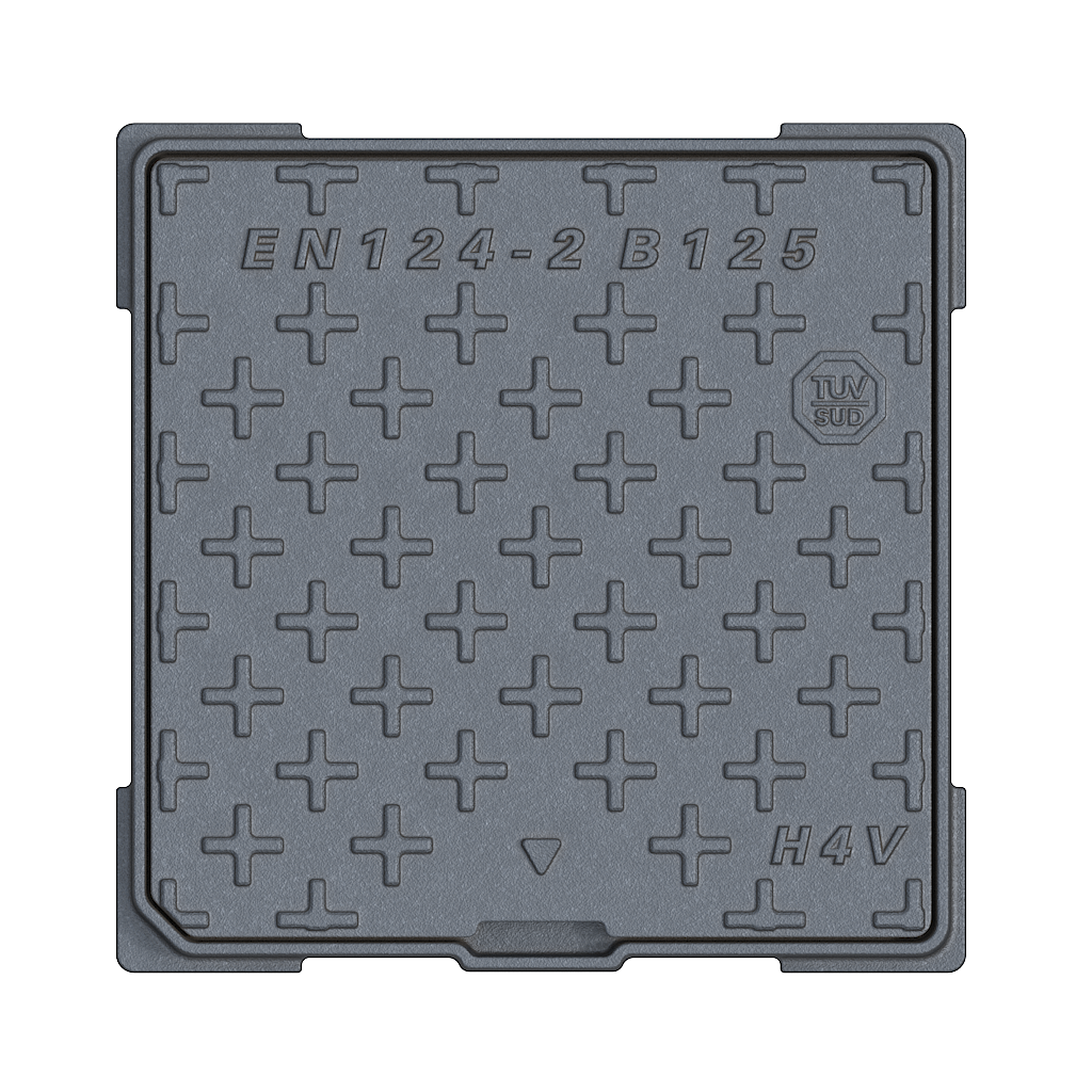 Regard Fonte Hydraulique B125 365x365mm