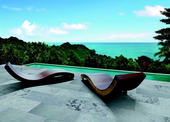 PIERRE NATURELLE ROYAL GREY MOSAÏQUE 4.8 X 4.8 X 1CM / PLAQUE 30.5 X 30.5CM