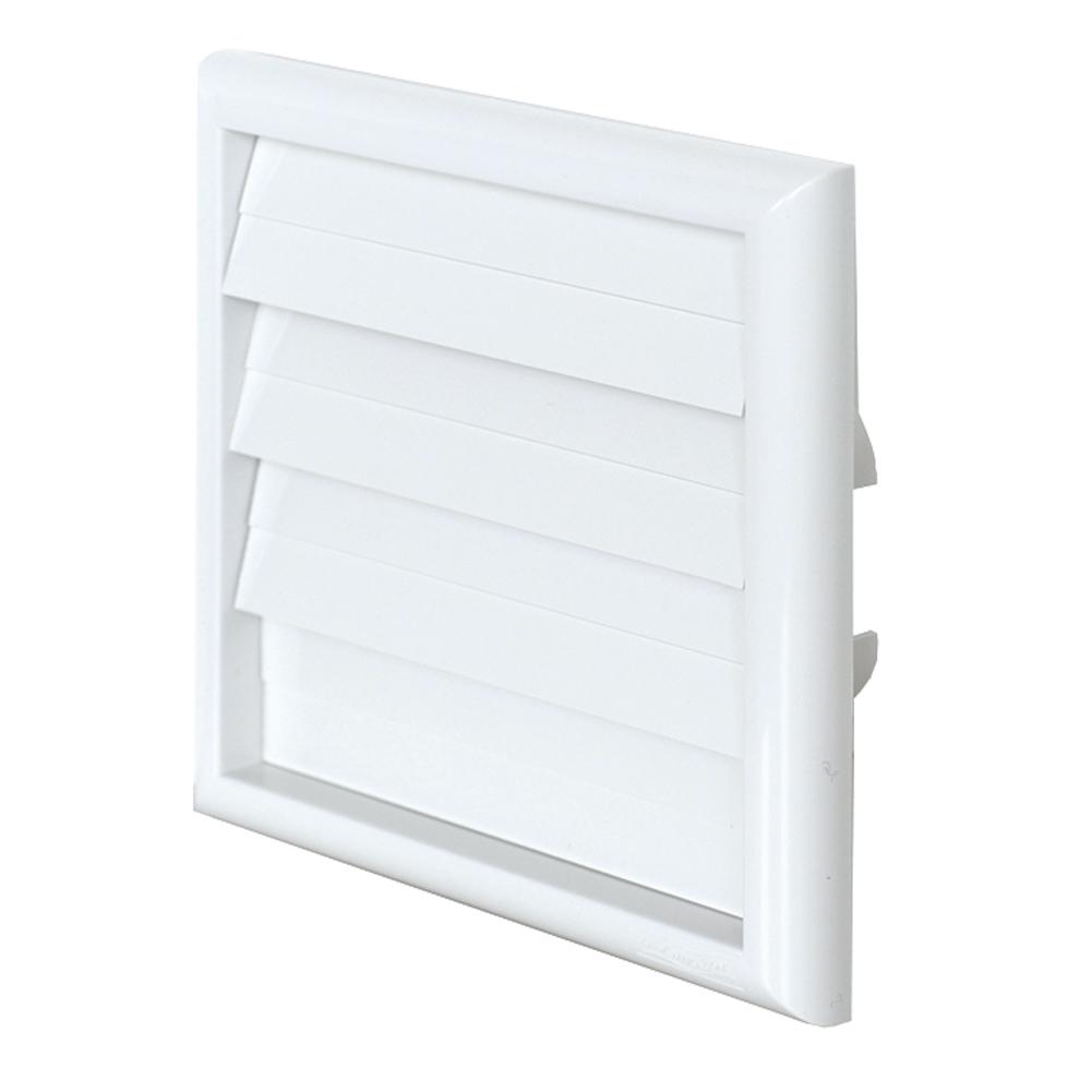 ASPIRATION- GRILLE 180X180 VOLET FIXE EN APPLIQUE -ADAPT UNIVERSEL -D125/50X70
