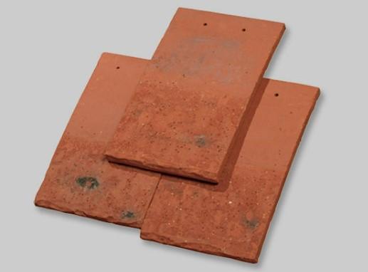 Tuile à douille diamètre 150 Romane Canal  terre cuite Brun Rustique