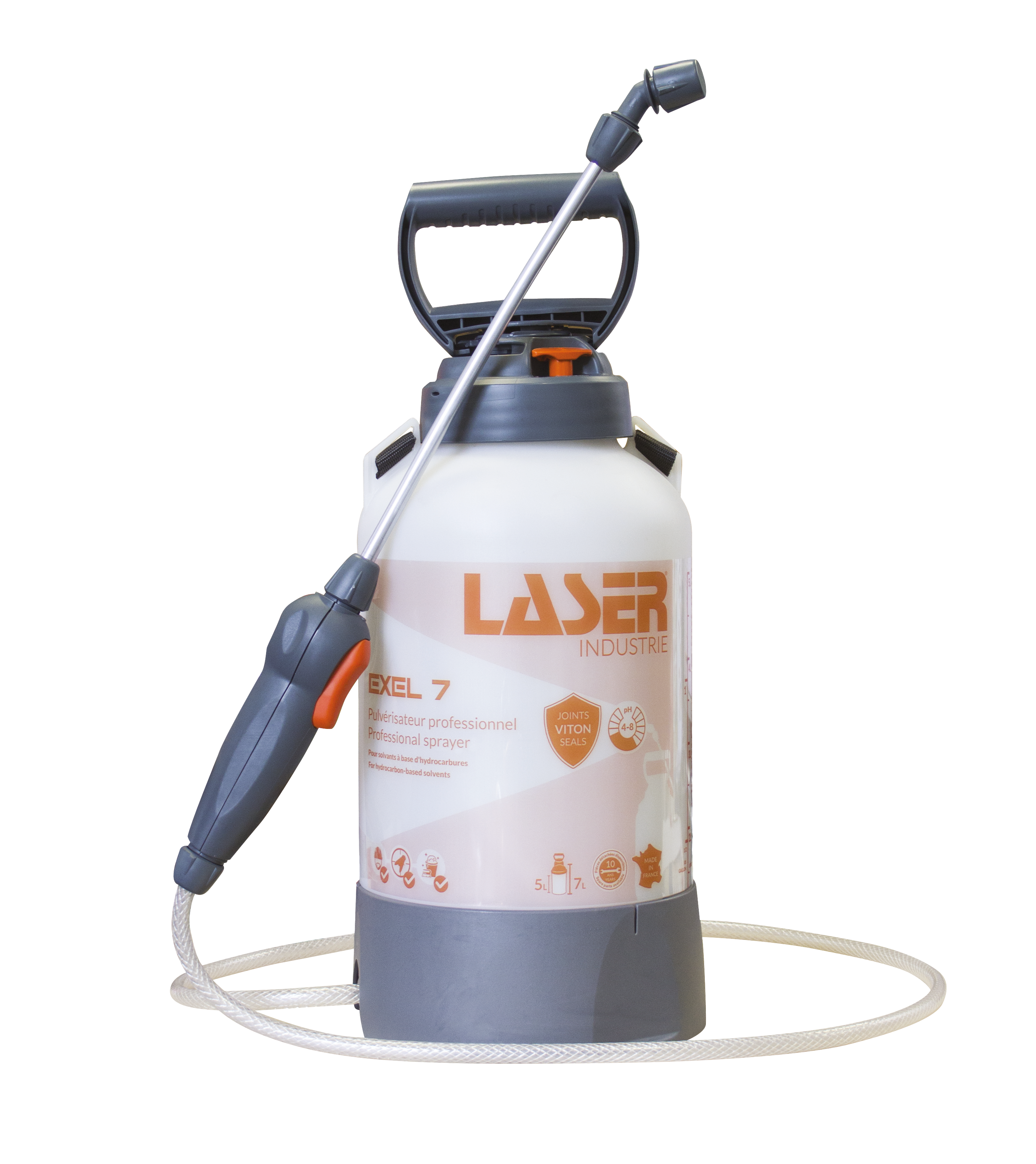 Pulvérisateur EXEL 7 Viton 5 L produits solvantés
