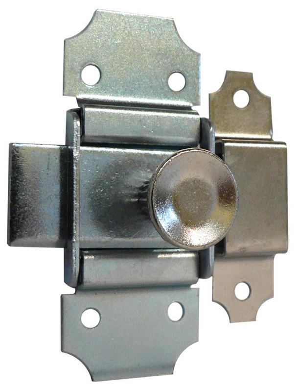 Targette de porte Acier zingué 30x60x72x20 Blister