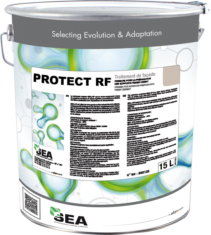 Peinture pour bardages PROTECT RF Blanc Gris - Pot 15 litres pour 45 à 60 m2