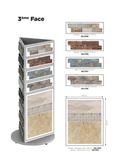 TOUR EXPO DISTRIMAT SUD - 3 FACES - PAREMENTS + REVETEMENTS