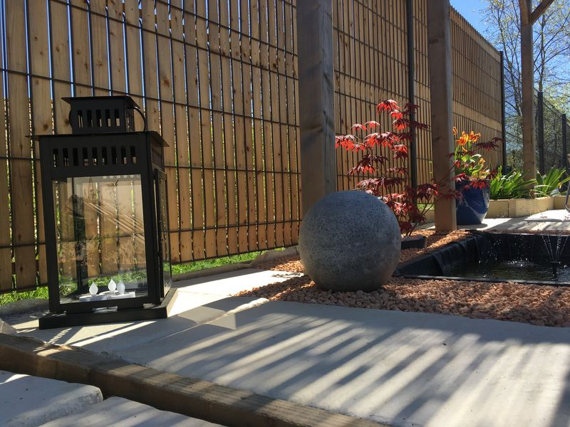 Kit brise-vue bois naturel - Hauteur 1,03M