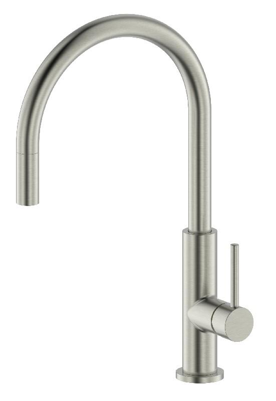 MITIGEUR EVIER HAUT ILHEA BY EUROSANIT INOX BROSSE