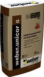 ENDUIT DE PAREMENT WEBER.UNICOR G 545 25KG