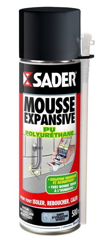 Mousse expansive polyuréthane 500ml