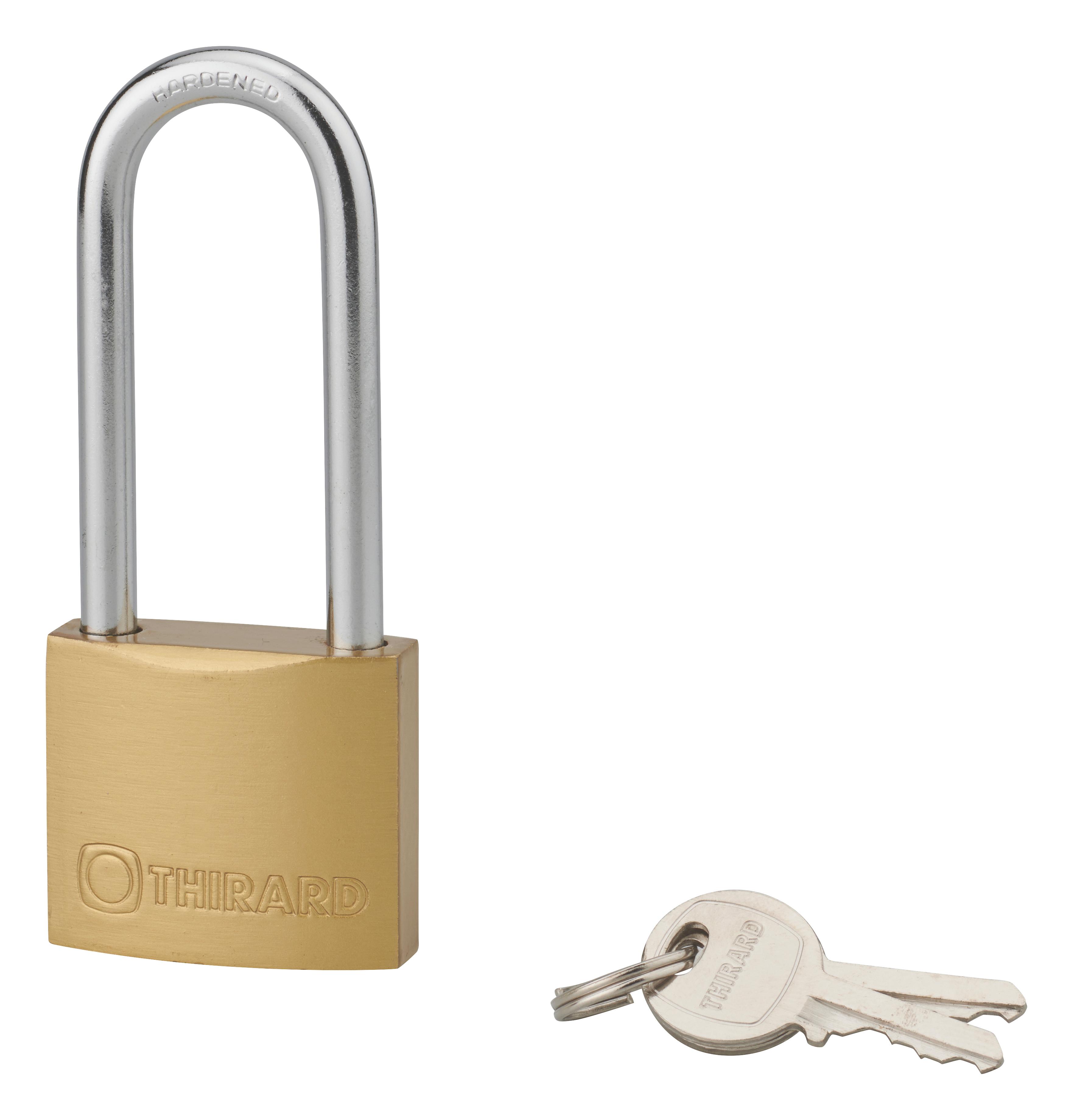 Cadenas type 1 40MM anse haute 62MM acier - Thirard