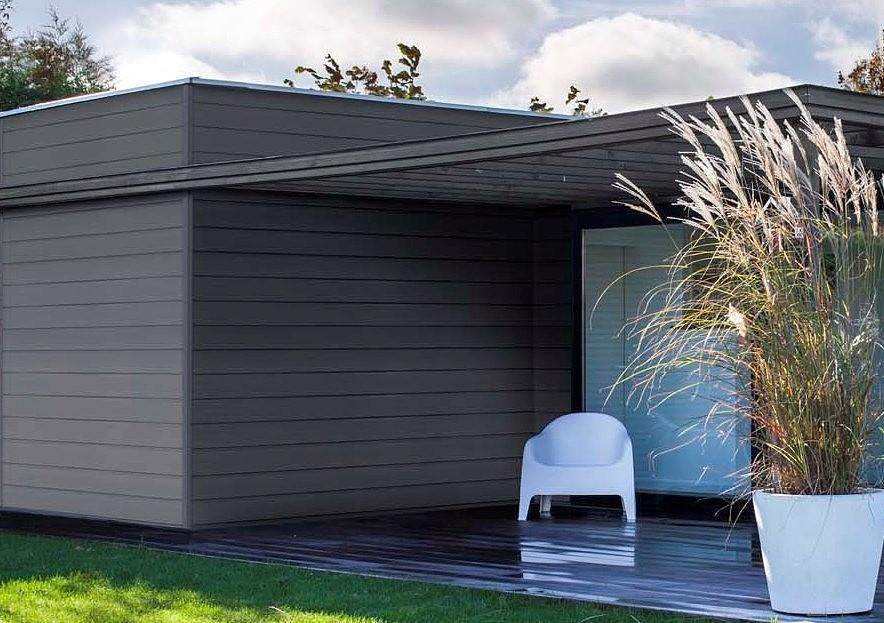 Bardage en PVC Cellulaire - DURASID ORIGINAL 167mm - L.5m - Anthracite  