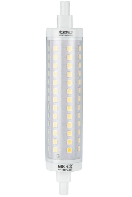 Ampoule LED R7S dhome - 800 Lumens - 4000 K