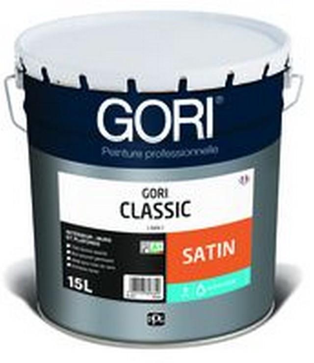 Peinture acrylique GORICLASSIC Murs et plafonds finition satiné base 20 13.875L