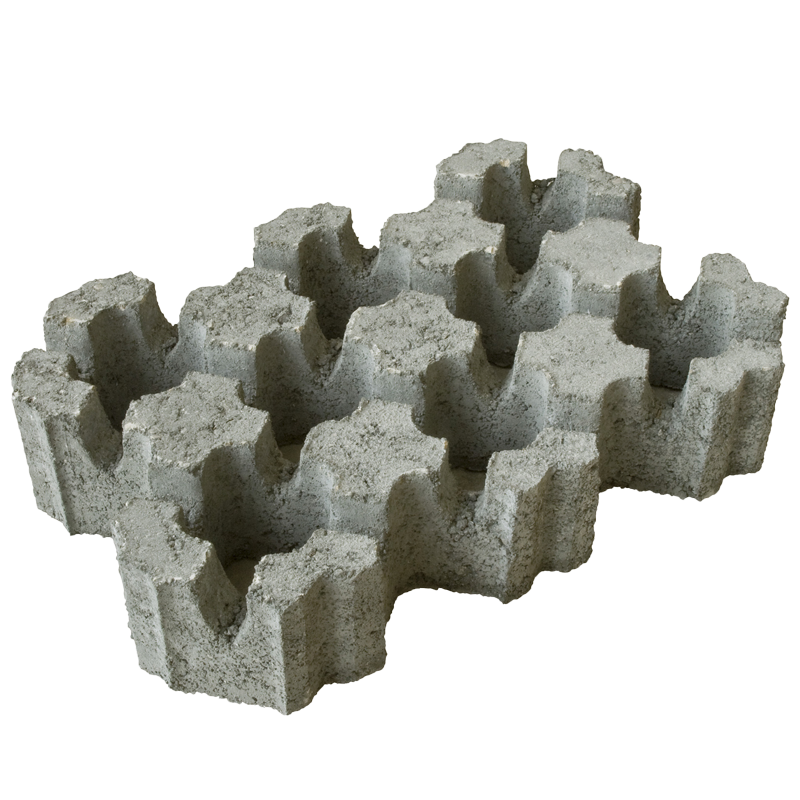 Dalle drainante DALPRE 50 x 33 x 8 cm Ventoux