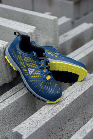 Chaussures Basses - DELTA SPORT S1P - Bleu/Jaune - T.46