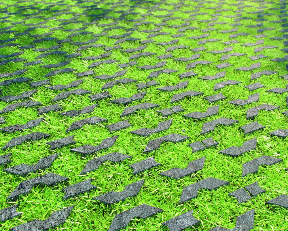 Dalle BETOGREEN O 50 x 33 x 10 cm Gris