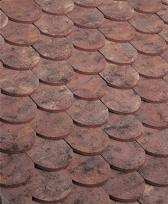 TUILE PLATE ECAILLE PRESSÉE 17X27 CHEVREUSE