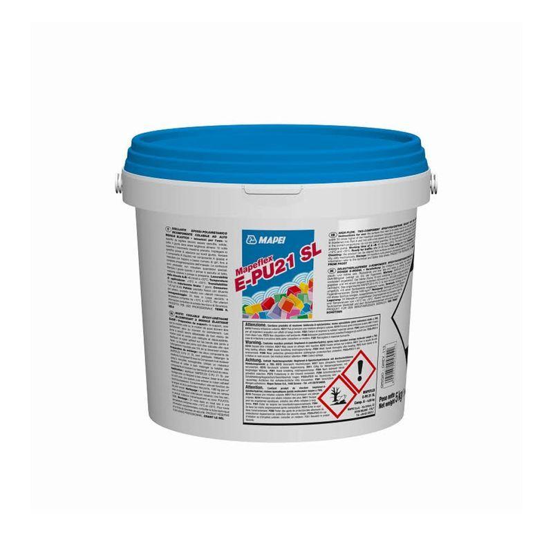 Joint souple bicomposant époxyuréthane fluide MAPEFLEX E-PU 21 SL 112 - kit 5 kg