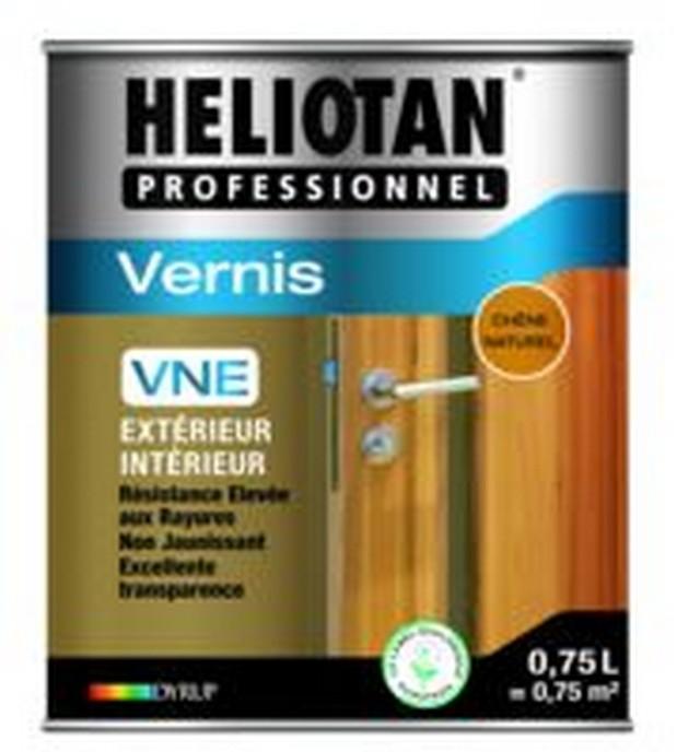 Vernis Phase Aqueuse Héliotan Professionnel VNE Chêne Naturel 0.75L