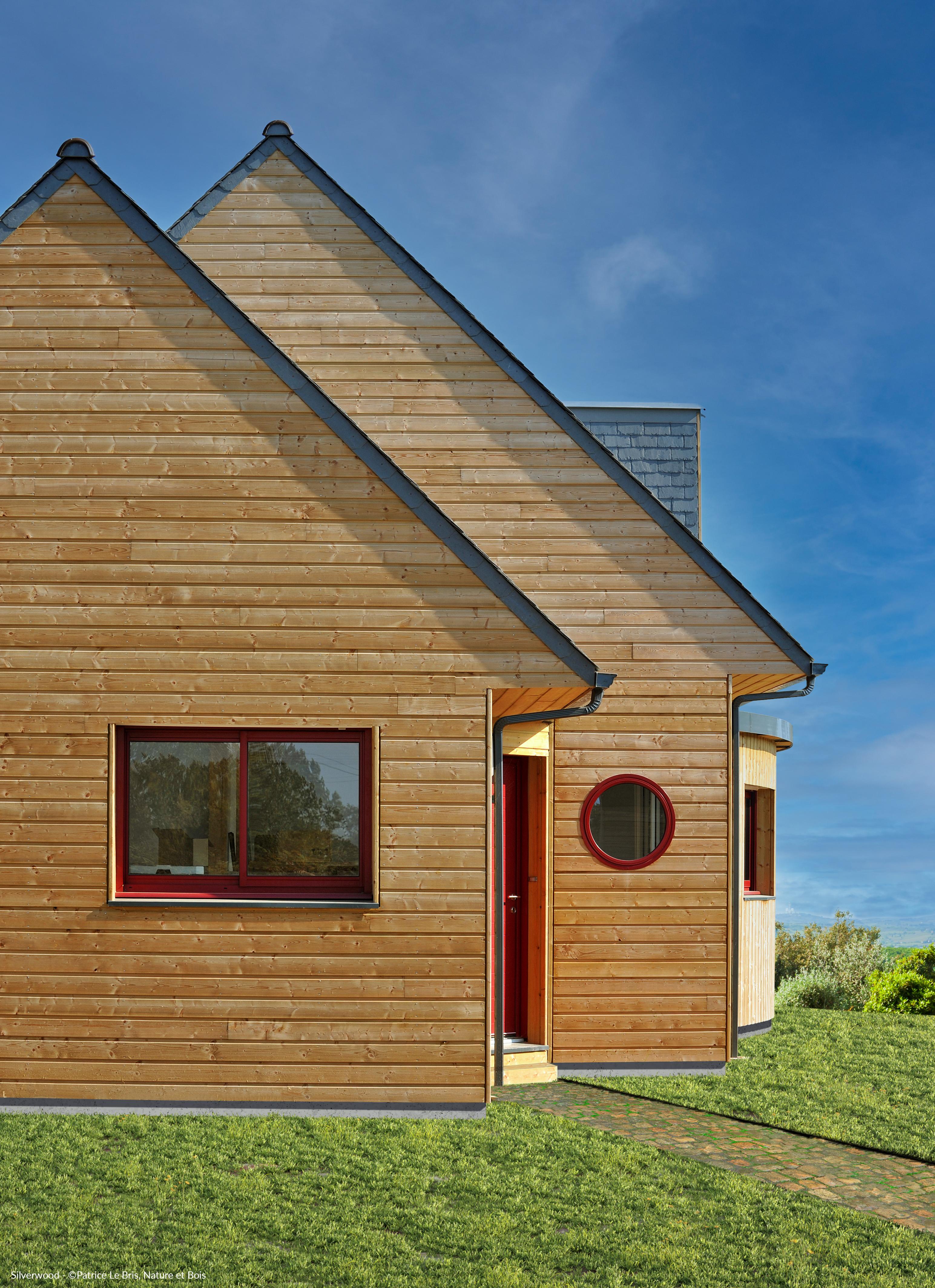 Bardage CLASSIC Sapin du Nord- Profil Montana - 20x132mm L.3m - Marron