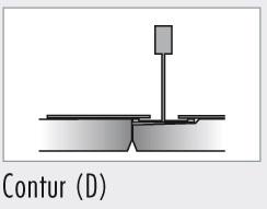 Dalle de plafond demontable Knauf Danoline Micro bord D Contur 300 300x1200x13 mm