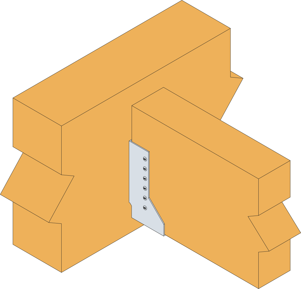 SABOT A AILES INTERIEURES T380 76 X 152 X 2
