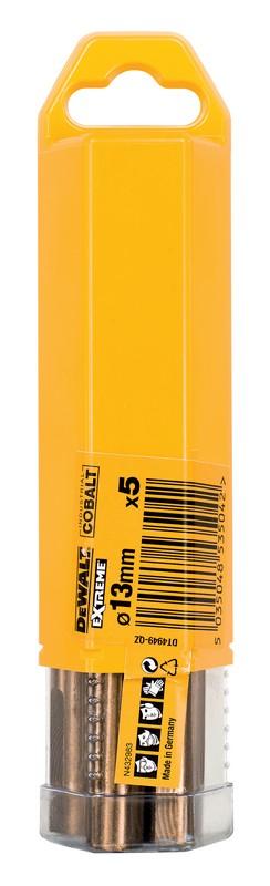 FORETS METAL AU COBALT HSS-CO EXTREME PAR 5 PIECES - Diamètre mm 11 - Longueur utile mm 94 - Longueur totale mm 142