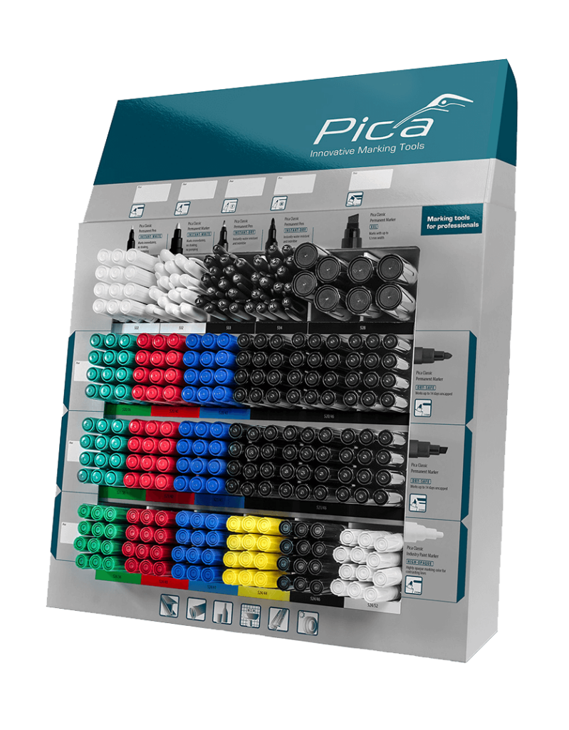 Presentoir pica classic marqueurs permnt - Pica