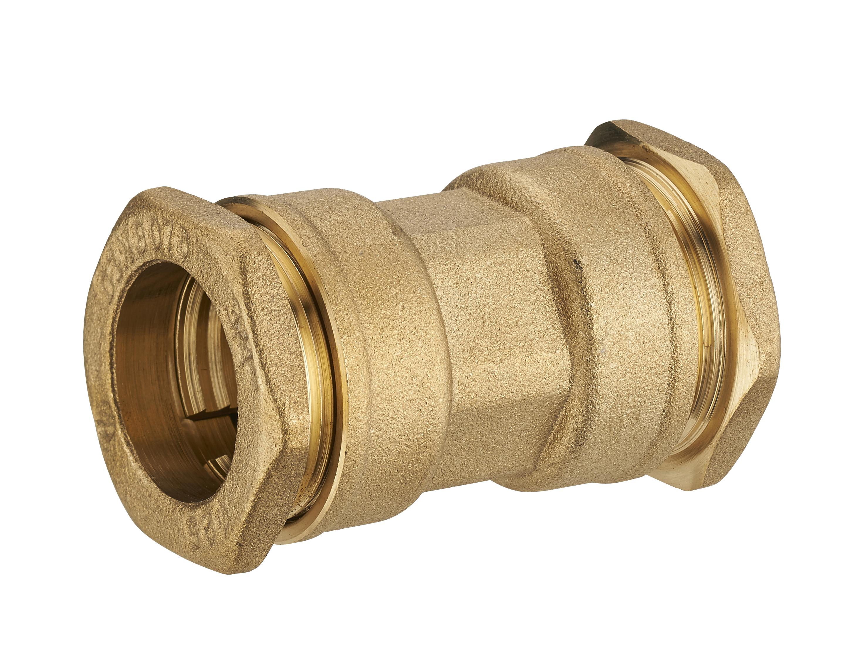 RACCORD DROIT POLYETH LAITON Ø25-Ø25 