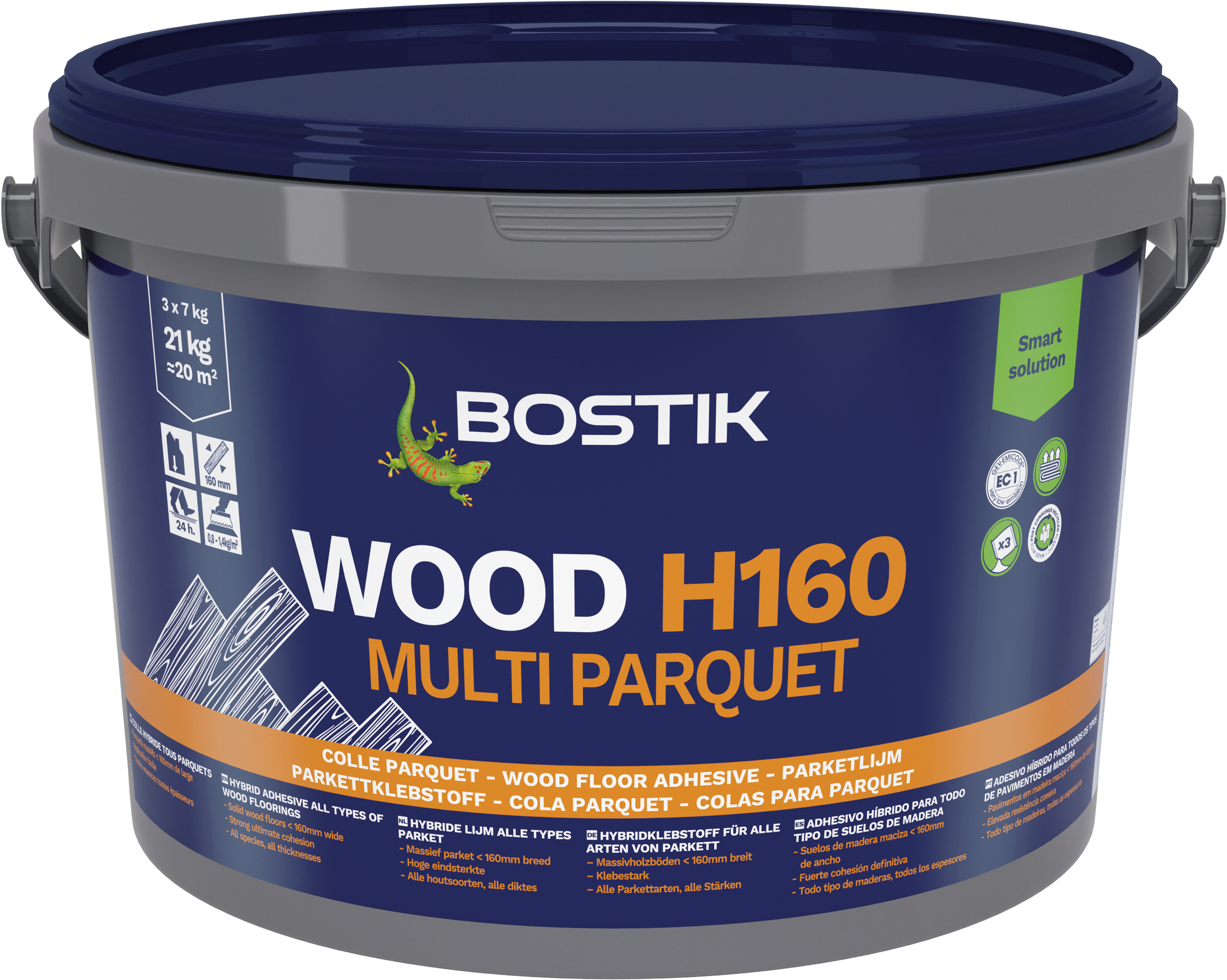 Colle parquet WOOD H160 - Seau de 21KG