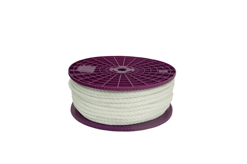 BOBINE DRISSE POLYPRO BLANC 8 MM X 40 ML