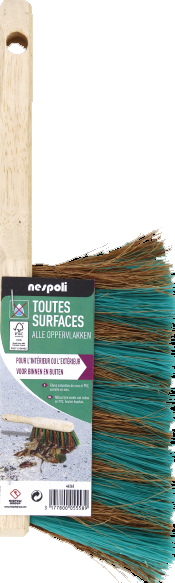 Balayette Coco zébré - Sortie 60MM - L.30CM